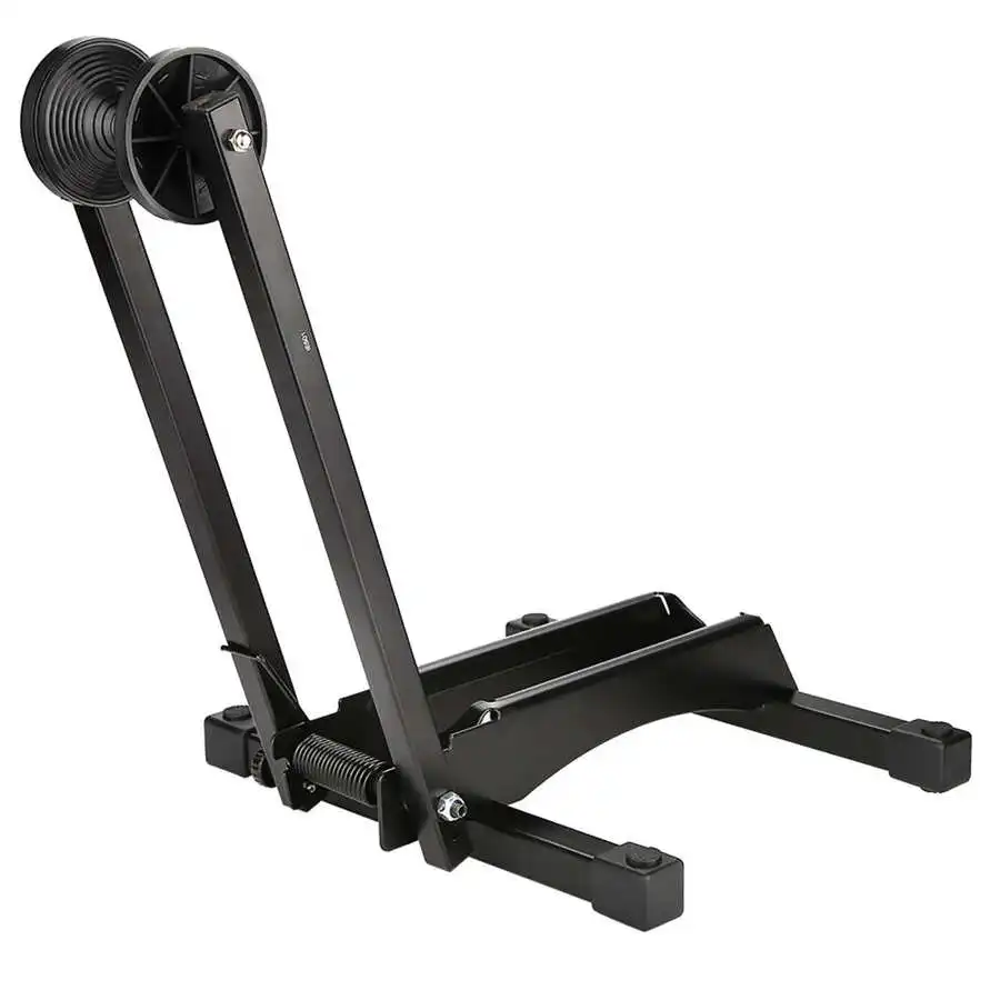 Вертикальная Стояночная стойка для велосипеда напольная Складная подставка из