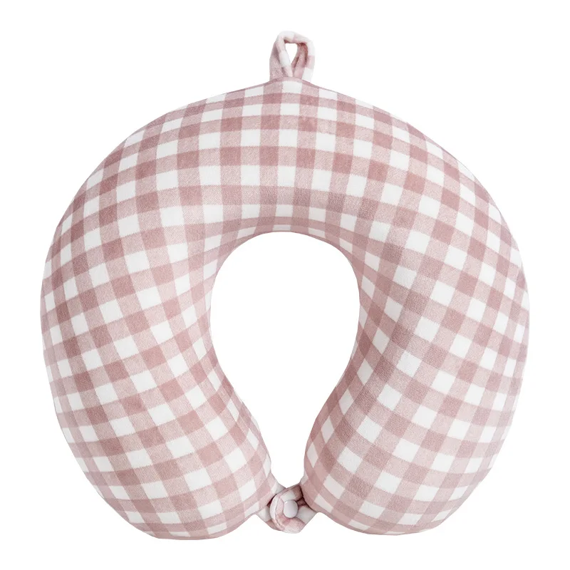 

Spandex Ultra-small Lattice Neck Pillow, Breathable Skin Patch Memory Foam U-shaped Pillow, Portable Travel Pillow