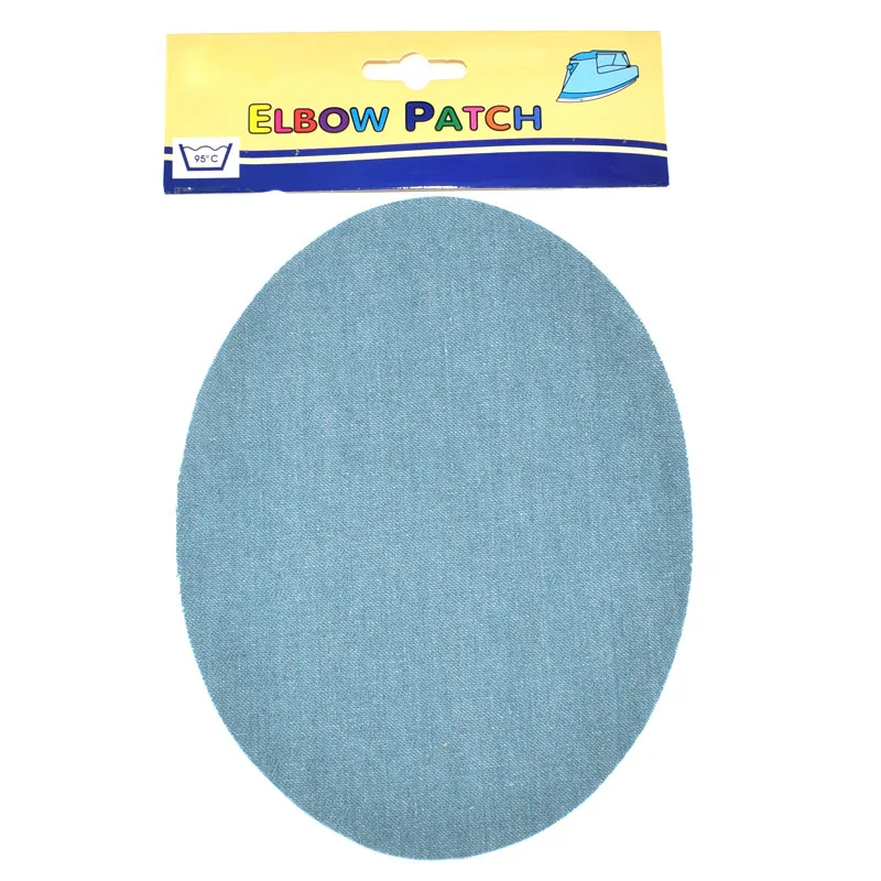 2 шт. овальные джинсовые нашивки декоративные аппликации для одежды 11x14 см | Дом и