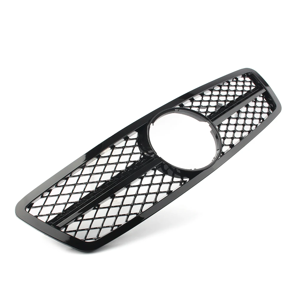 AMG Styling Car Front Grille Upper Grill For Mercedes-Benz C-Class W203 C280 C320 C240 C200 2000-2006 Sedan Gloss Black ABS | Автомобили и