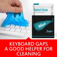 high tech magic dust cleaner compound super clean slimy gel for phone laptop pc computer keyboard notebook car clean