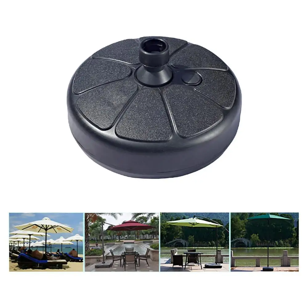 Напольный садовый пляжный зонт подставка для патио пластиковый основание мебели