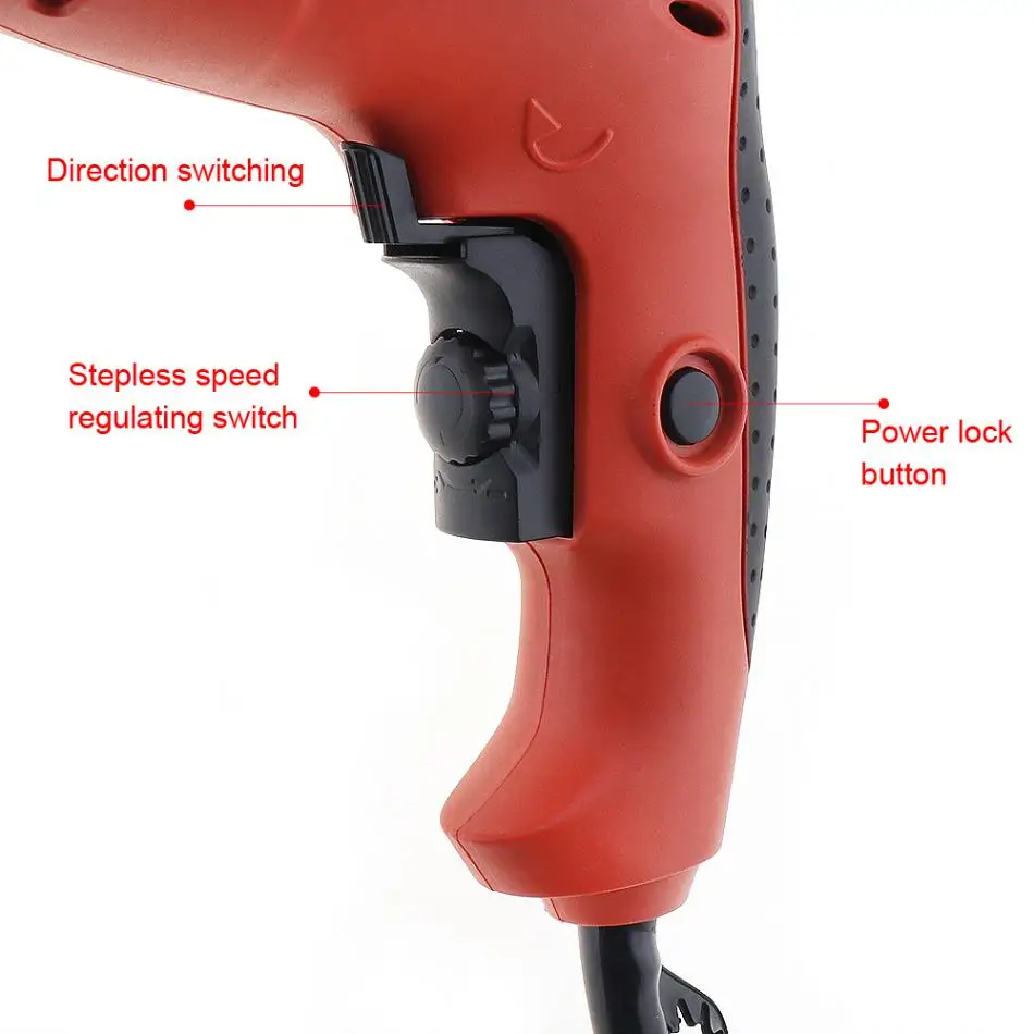 Электрическая аккумуляторная отвертка дрель с патроном 13 мм и функциональной