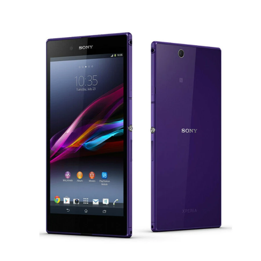 Мобильный телефон sony Xperia Z Ultra C6802 3g, 6,4 дюймов, четырехъядерный процессор Snapdragon, 2 ГБ, 16 ГБ, 8 Мп, 2 МП, 3050 мА/ч, NFC телефон