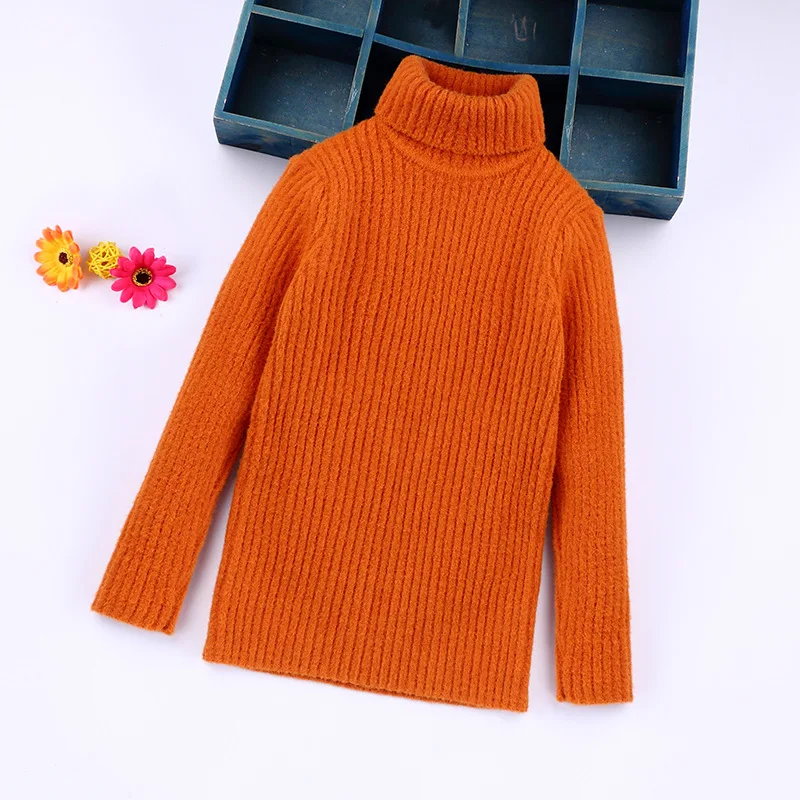 2020 весенние свитера для девочек Размер 12 зимние вязаные пуловеры детей 4 лет