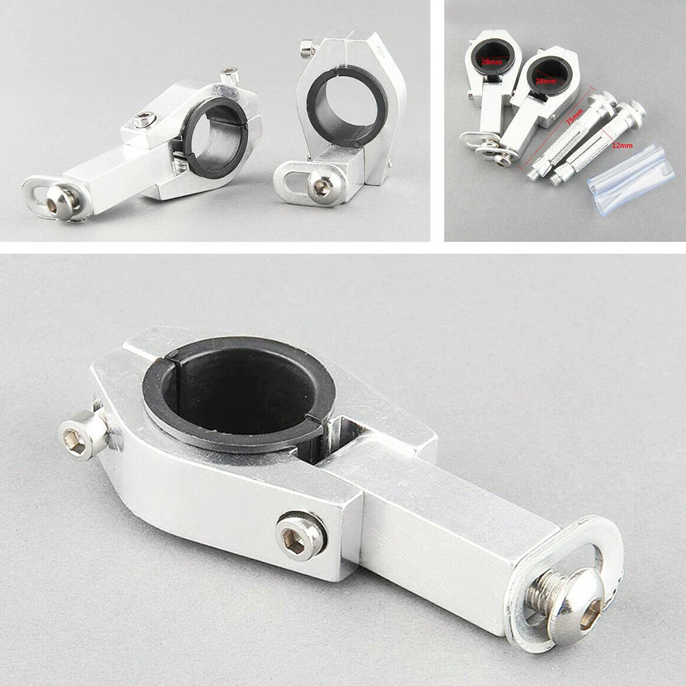 

28mm Easy Install Replacement Parts Handguard Bracket Kit Motorcycle Mounting Accessories Securing Clip Dirt Bike Universal