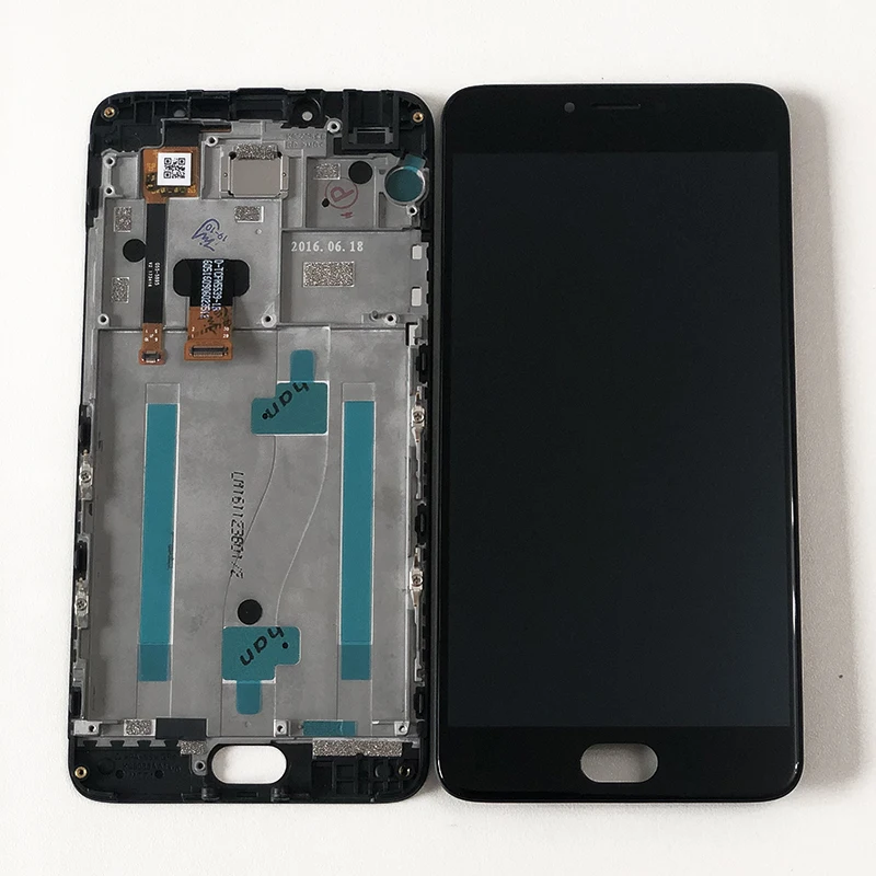 M& Sen для 5," Meizu m3 Note M681Q M681H M681C ЖК-дисплей+ сенсорная панель дигитайзер с рамкой(не для L681H