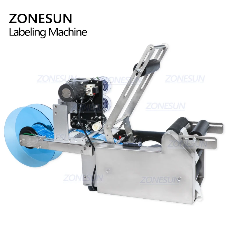 ZONESUN TB-YL50D Полуавтоматическая этикетировочная машина аппликатор для этикеток