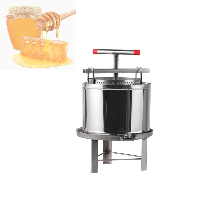 Бытовая ручная гидравлическая соковыжималка для фруктов маленький пресс меда