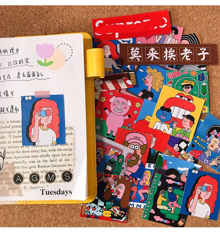 20 шт. креативные забавные наклейки s/наклейки для скрапбукинга s/декоративные