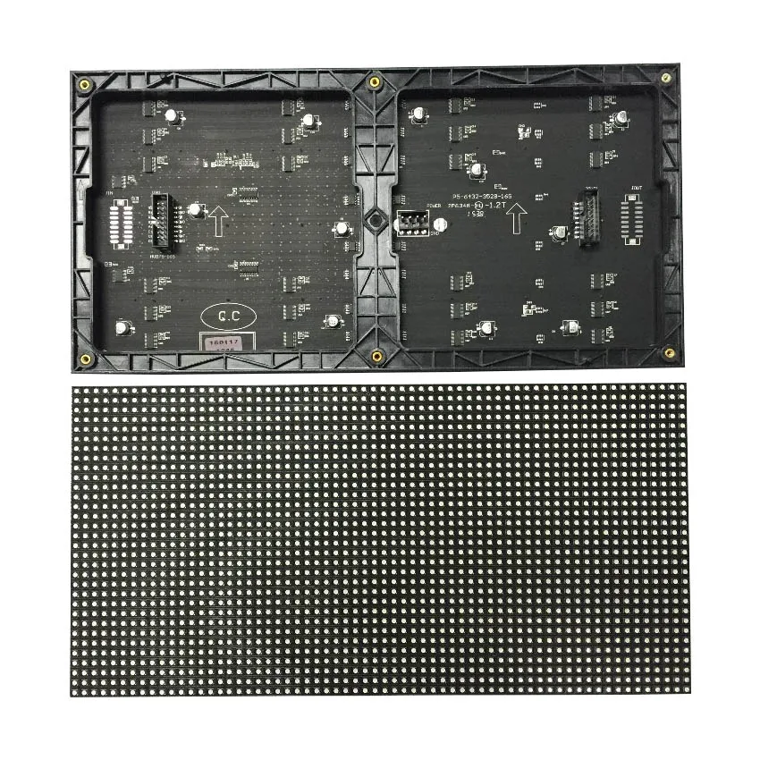 P5 SMD3528 1/16 scan 3 в 1 внутренний светодиодный дисплей полноцветный модуль 320*160 мм 64*32