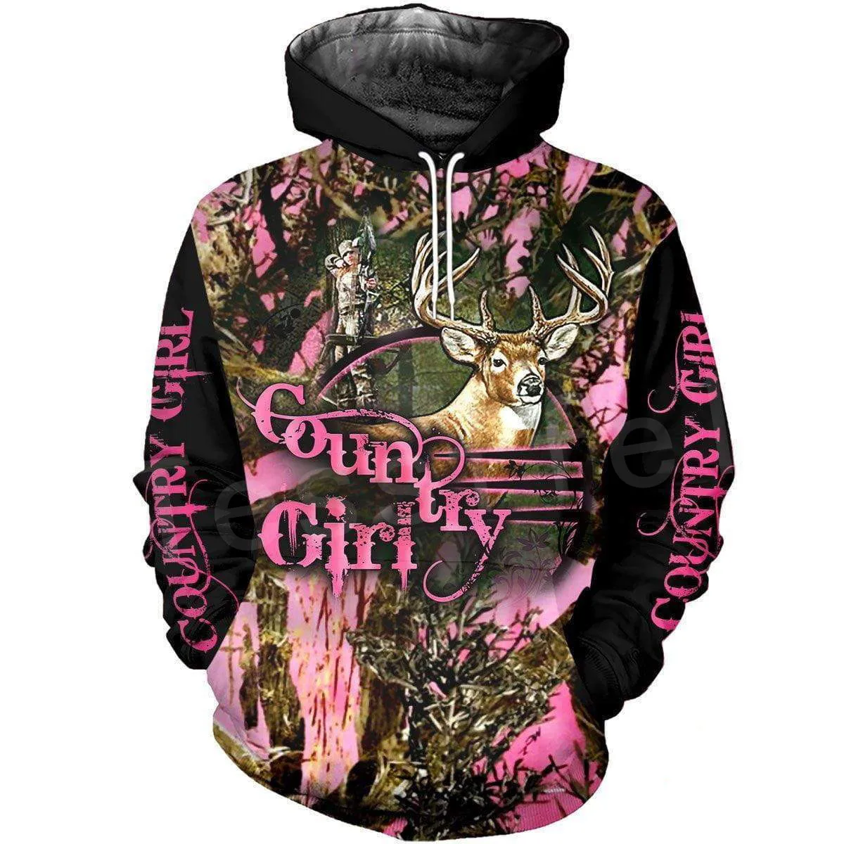 Tessffel животных Охотник на оленей красочные камуфляжной расцветки новый модный