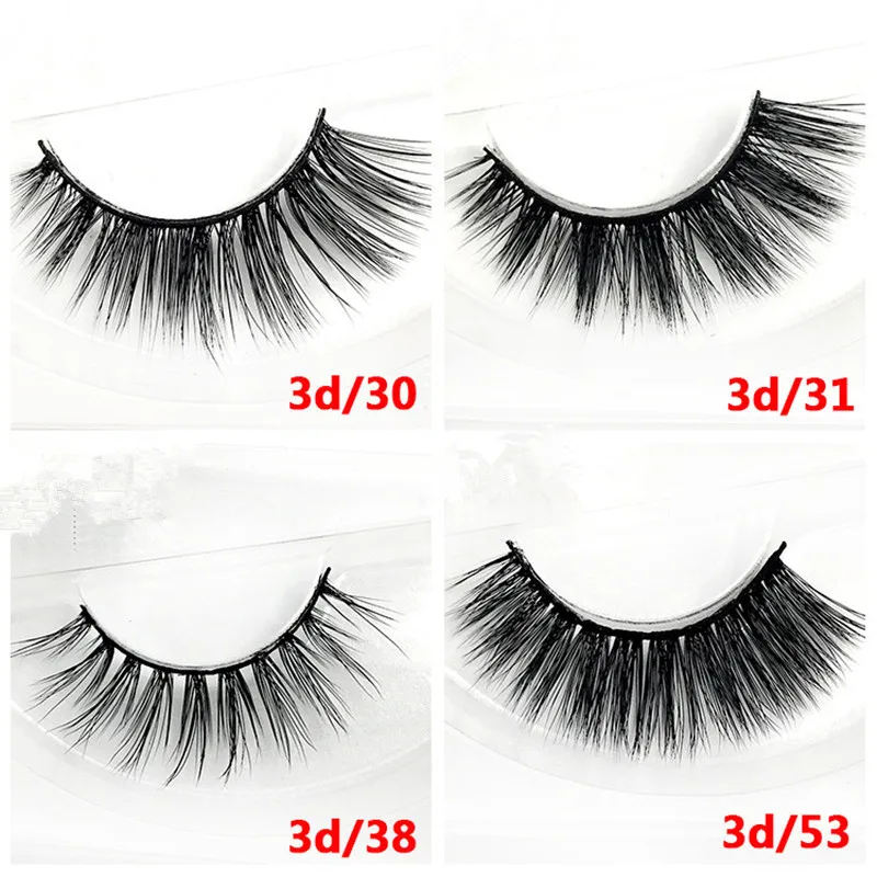 Ресницы норковые ресницы толстые натуральные длинные накладные высокого объема