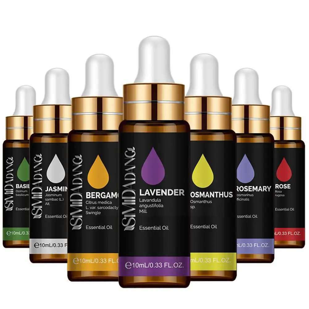 

10ml Soothing Massage Oil Pure Plant Essential Oil Oil Body Oil Ginger Essential Therapy Ginger Thermal Massage For Scrape S9F1