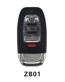 ZB01 KEYDIY Универсальный умный ключ ZB02-3/4 ZB01 ZB03 ZB04 для KD-X2 KD900 Mini KD Автомобильный ключ дистанционного управления подходит для более чем 2000 моделей - Цвет: ZB01