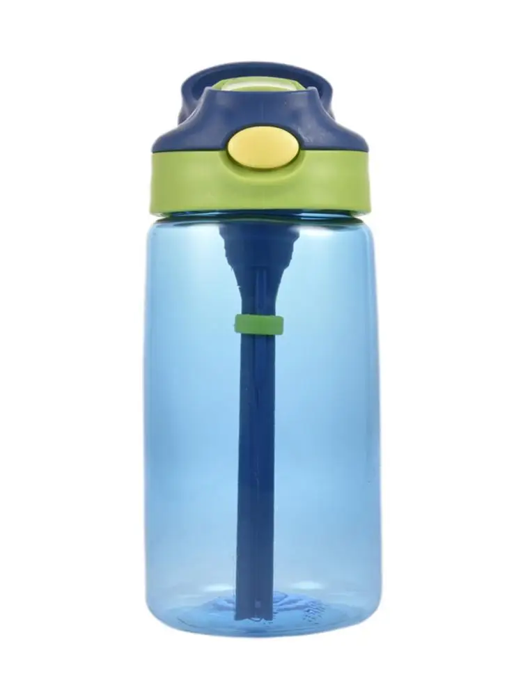 Портативная соломенная чашка с откидной крышкой питьевая бутылка 450 мл пищевая