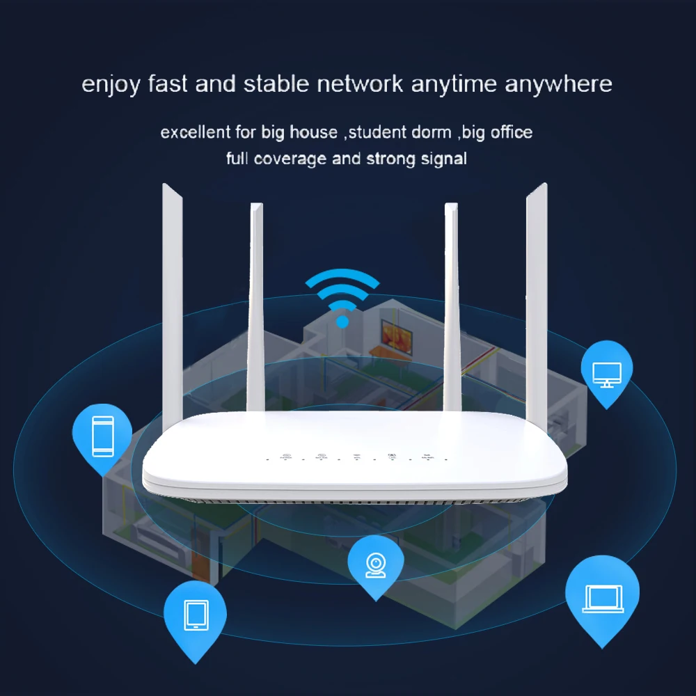 Wi-Fi-роутер TIANJIE 4G CPE LTE 300 Мбит/с | Компьютеры и офис