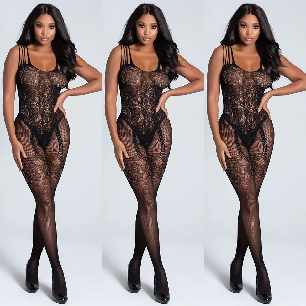 Белье в сеточку Детская кукла комбинация платье эротическое боди без рукавов