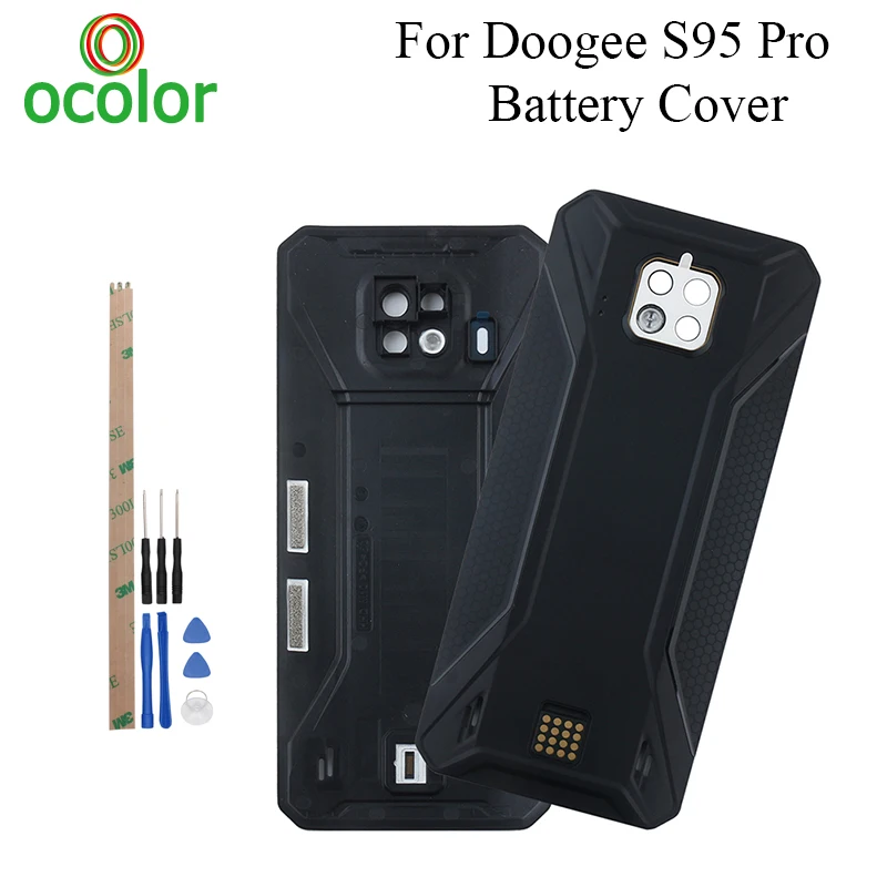 Ocolor Для Doogee S95 Pro Чехол для батареи жесткий защитный чехол задней крышки корпуса