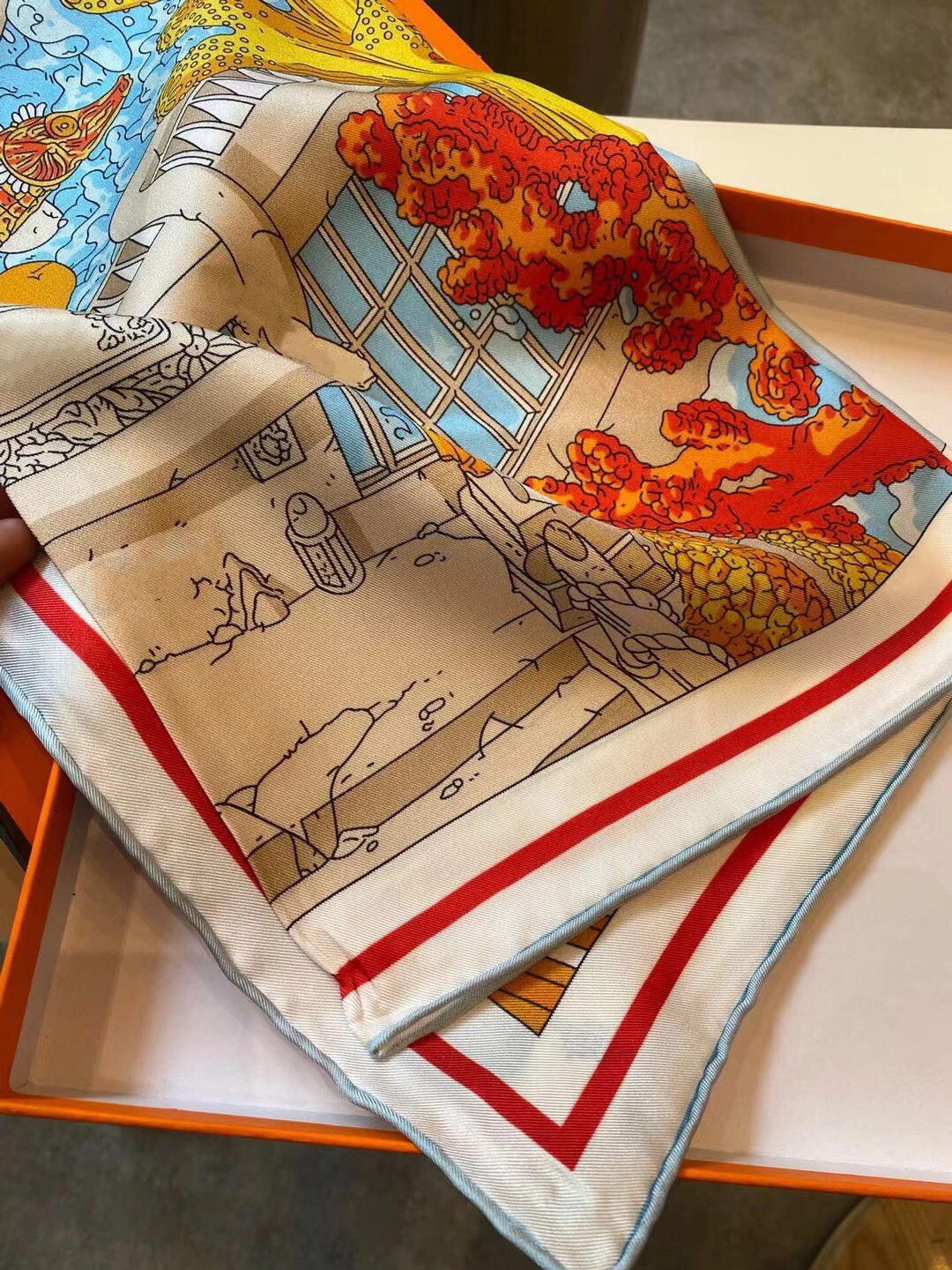 

2021 new silk satin square scarf sunscreen 90X90CM free shipping fashion shawl summer beach 16 mum designer chiffon headscarf