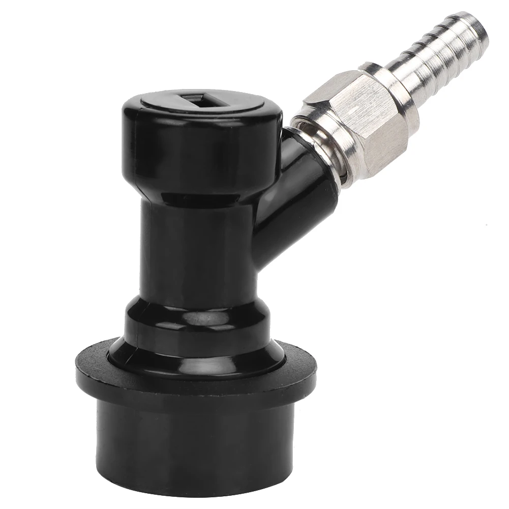 

4PCS Threaded Ball Lock Keg Fittings Plastic Connector with Adapter ClampBall Lock