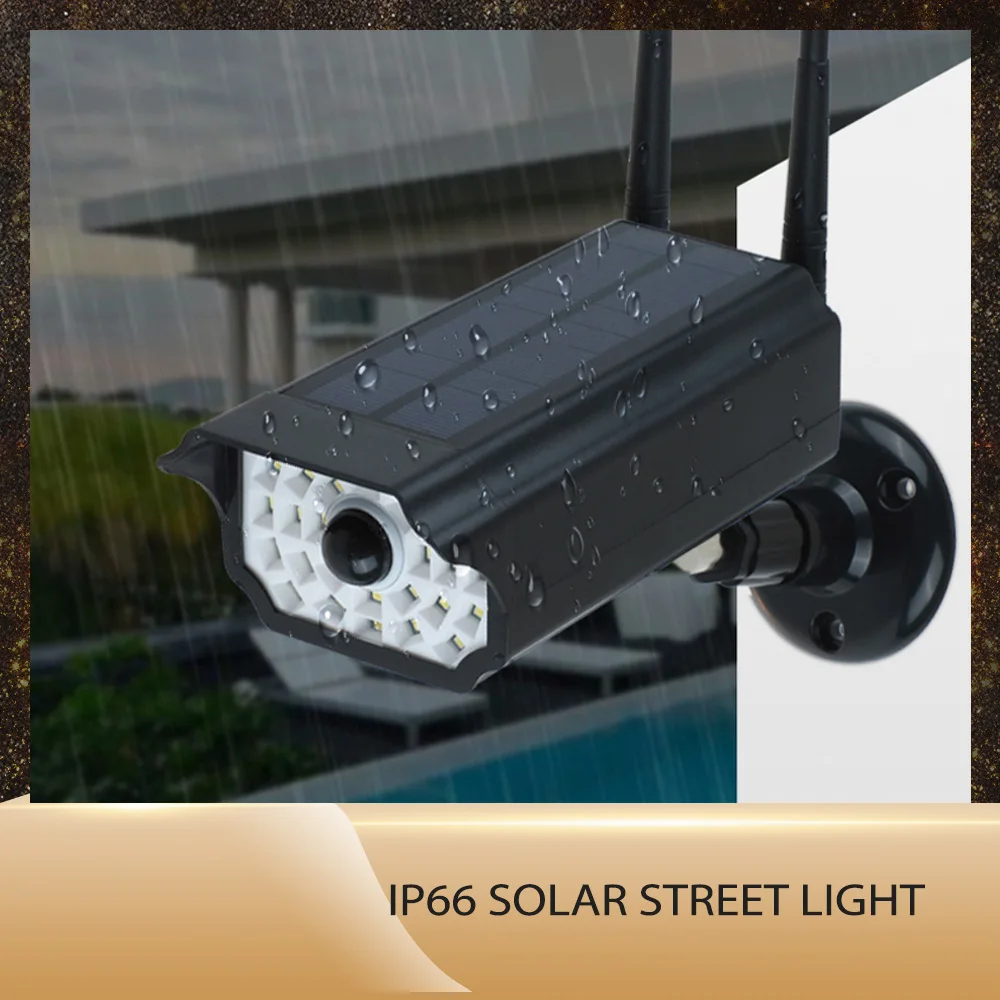 Уличная лампа на солнечной батарее умный водонепроницаемый настенный