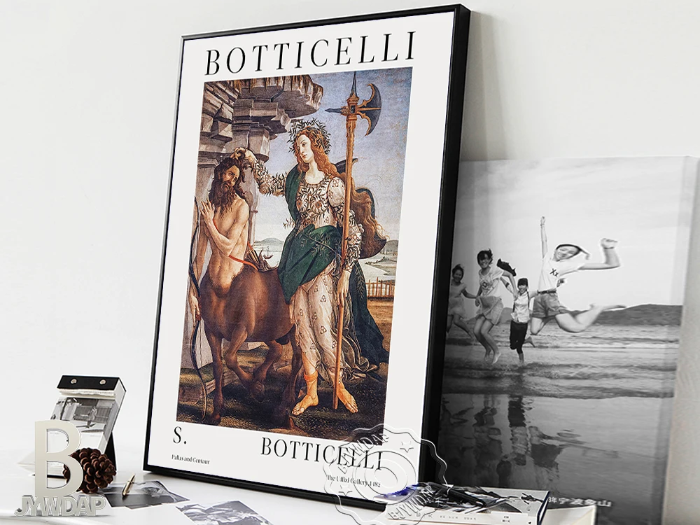 Классическая мифология Sandro Botticelli искусство стен в стиле ретро эпохи
