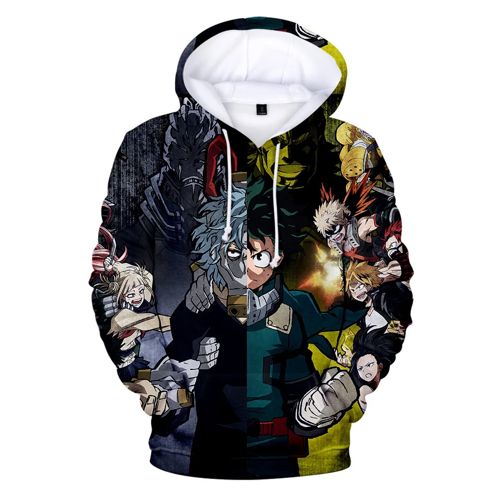 

Brand Designer Sweatshirt Cosplay My Hero Academia Hoodies Sweatshirt Men Pullover Cute Winter Hoodie Kids High Quality Coats