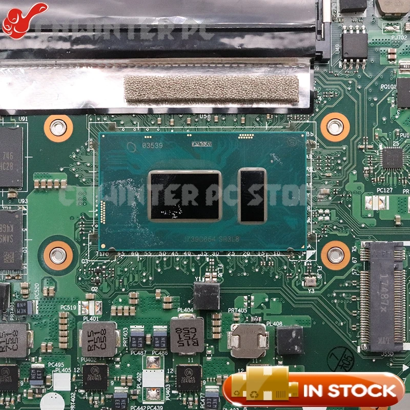 FRU:02HL825 01LV609 02HL824 02HL827 NM-B471 материнская плата для ноутбука Lenovo ThinkPad T480S SR3LC I7-8550U CPU MX150
