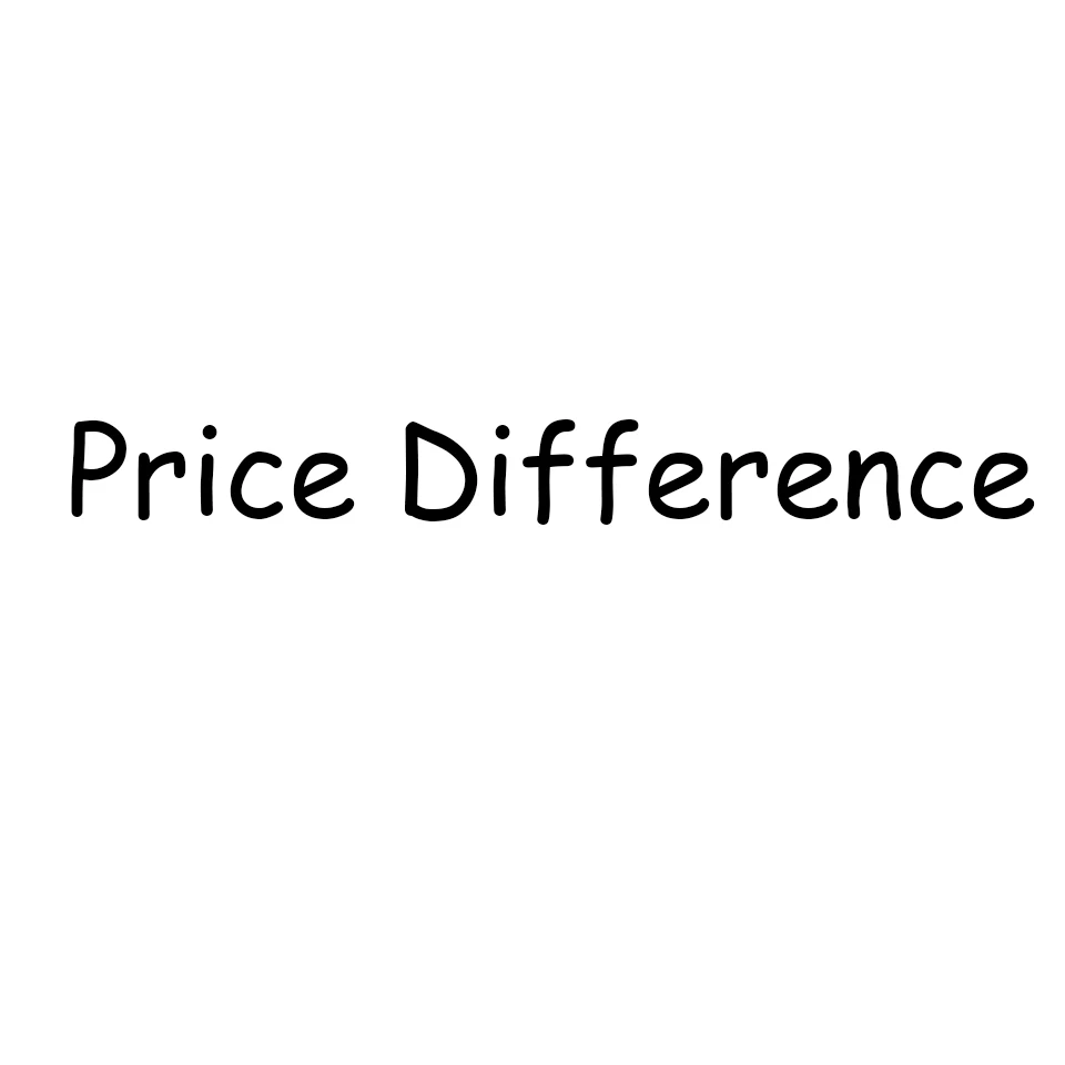 

price difference