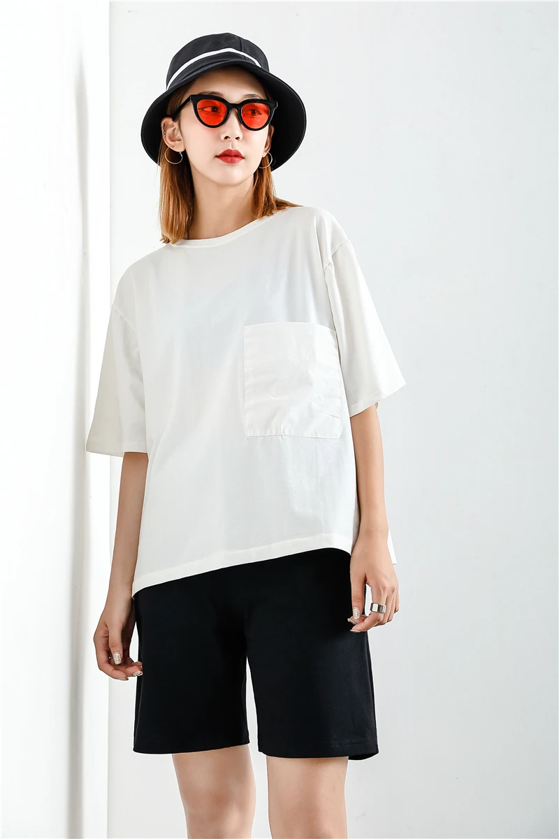 [XITAO] Корея 2018 новые летние модные женские Асимметричные Лоскутные раздельные