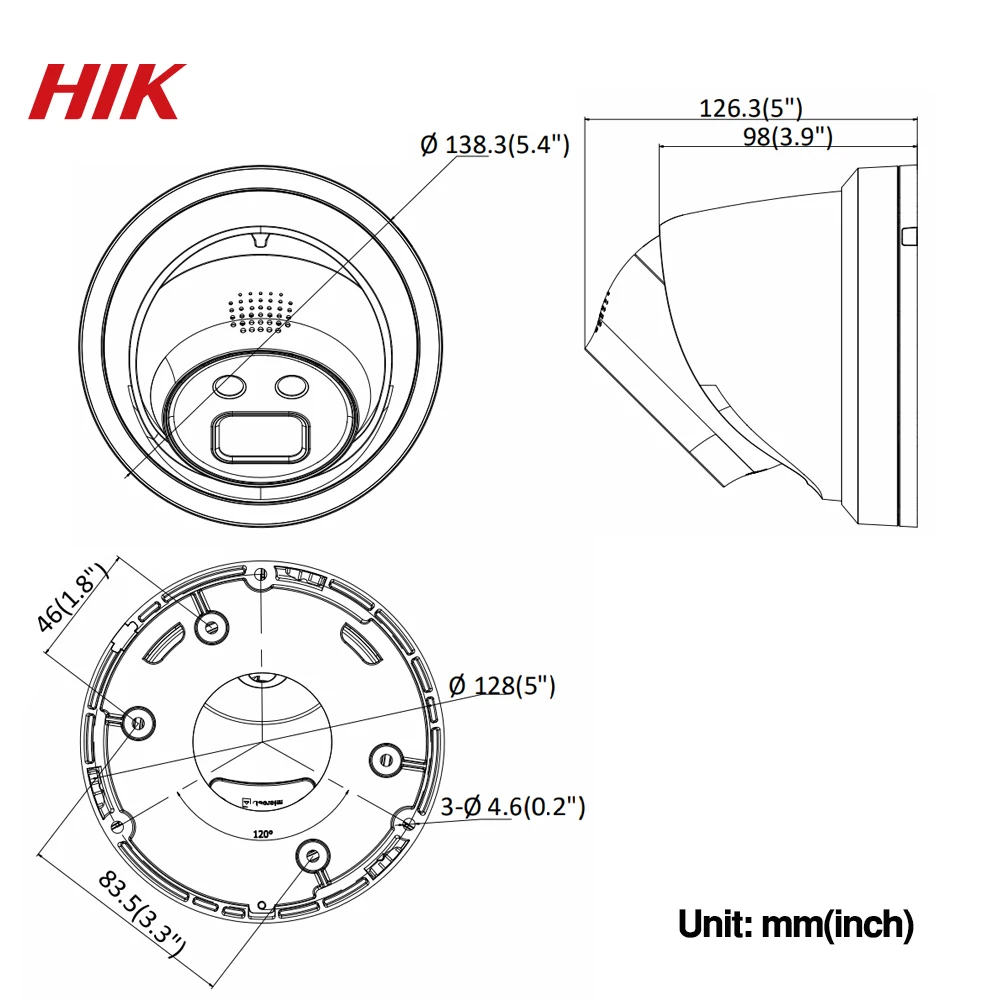 Hikvision ColorVu оригинальная ip-камера DS-2CD2347G1-LU 4MP сетевая пуля POE H.265 CCTV камера sd-карта