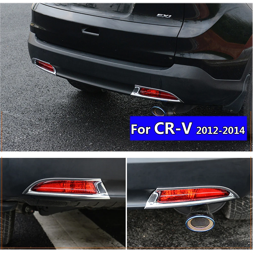 Хромированная задняя противотуманная фасветильник для Honda CR V CRV 2012