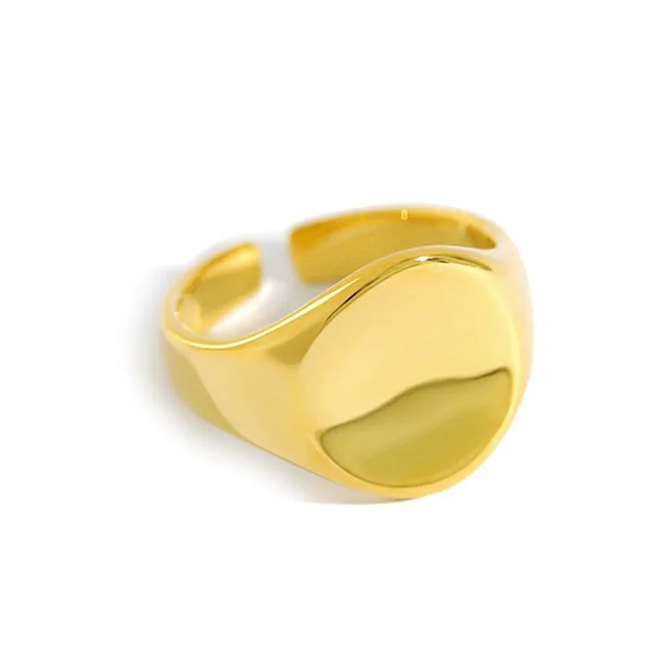 Мужское и женское кольцо из серебра 925 пробы с изменяемым размером