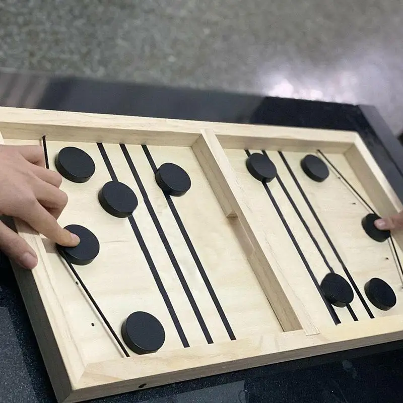 Горячая Распродажа Slingpuck игра Montessori детские игрушки забавные вечерние