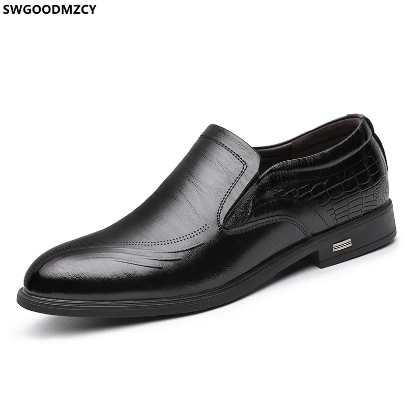 

Business Suit Shoes for Men Slip on Shoes Men Oxford Shoes Office 2023 Coiffeur Italiano Fashion Wedding Dress Penny Loafers Men