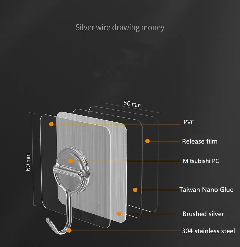 Крючки для украшения ванной комнаты настенные крючки | Дом и сад