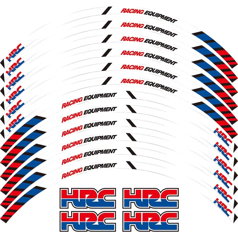 Отражающая наклейка для мотоциклов HONDA REPSOL HRC CBR250RR CBR400RR CBR600RR CBR1000RR|Наклейки и