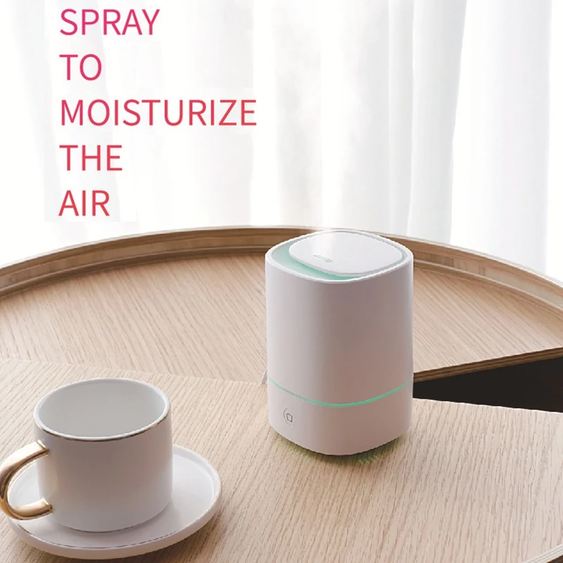 

LED Portable Humidifier Wood Grain 125ML Car USB Air Diffuser Colourful Lamp Humidificador for Office