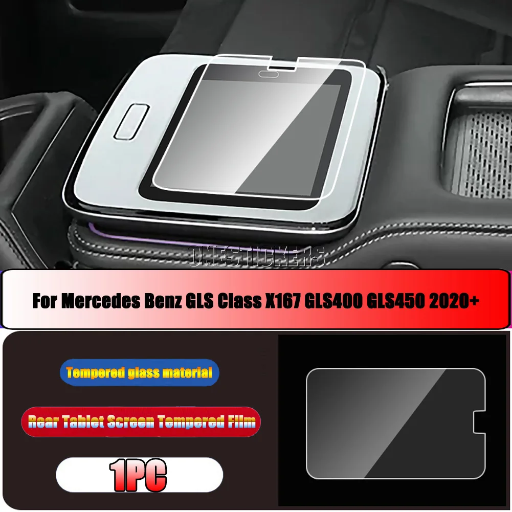 

Закаленная пленка для заднего планшета Mercedes Benz W167 V167 X167 GLE GLS Class GLE350 GLE450, защитная пленка TPU