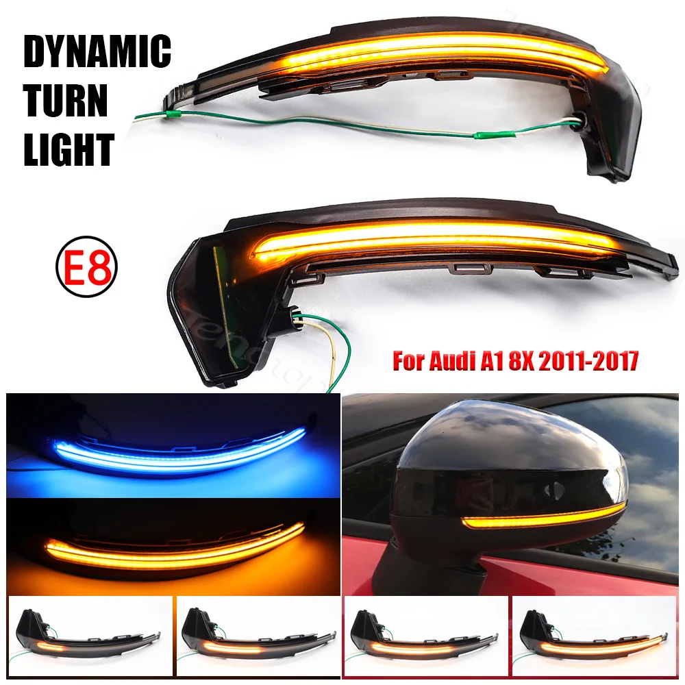 

Светодиодный динамический поворотник для Audi A1 8X 2011 2012 2013 2014 2016 2017