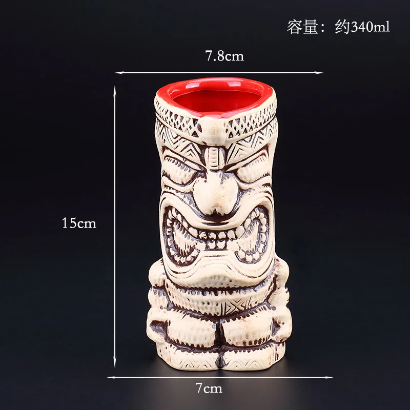 Tiki Коктейльная кружка остров вина кружки керамическая Питьевая чашка