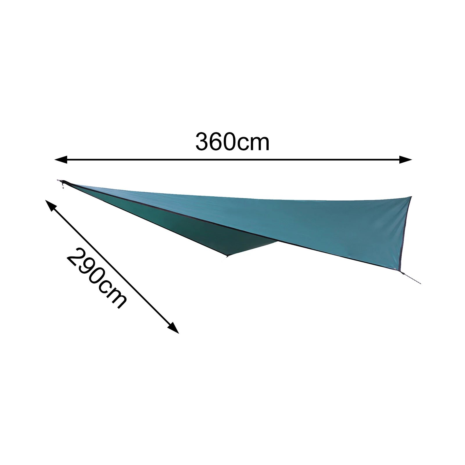 

Outdoor Awning Tent Shelter Hammock Sky Curtain Waterproof Sunscreen Camping Tarp For Camping Accessories