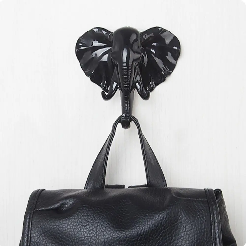 Настенный крючок для одежды с изображением головы слона | Дом и сад
