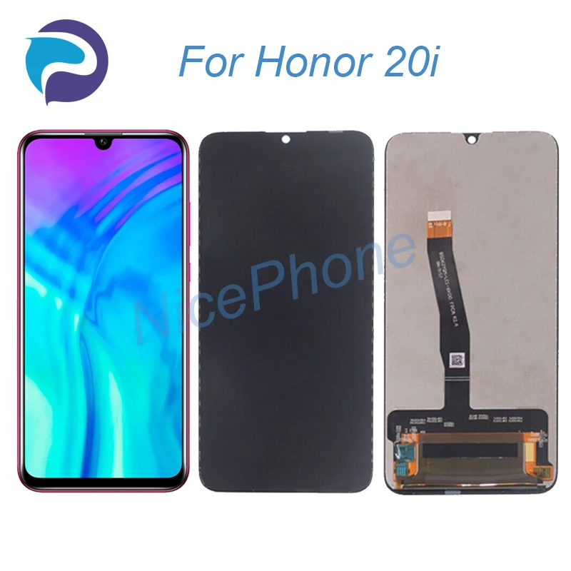 

for honor 20i LCD Display Touch Screen Digitizer Assembly Replacement 6.21" HRY-TL00T, HRY-AL00TA, HRY-AL00Ta for honor 20i lcd