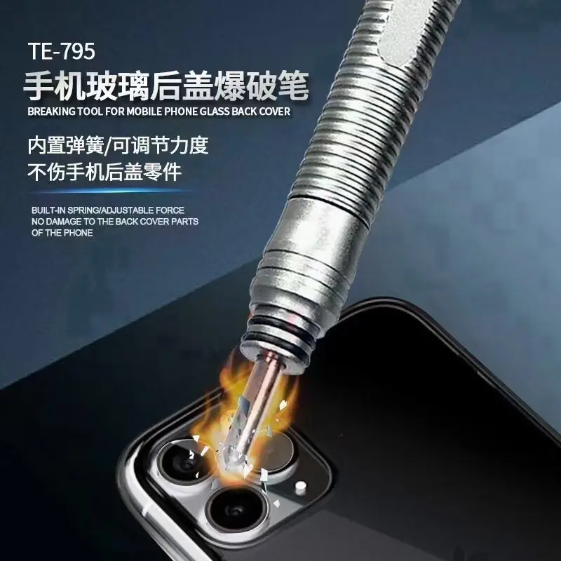 Ломать перо для iPhone X XS MAX 11 Pro инструменты разборки задней камеры удаление заднего