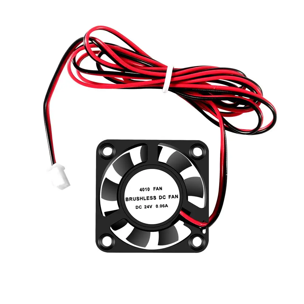 5015 4010 12V&amp24V Cooling Turbo Fan Brushless 3D Printer Parts 2Pin For Extruder DC Cooler Blower Part Black Plastic Fans | Компьютеры