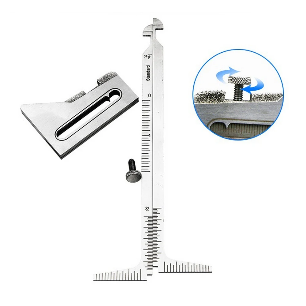 1pc HI-LO Welding Pipe Gauge 0.5 Accuracy Inspection Gage Metric & Standard Accurate Weld Tester Ruler | Инструменты