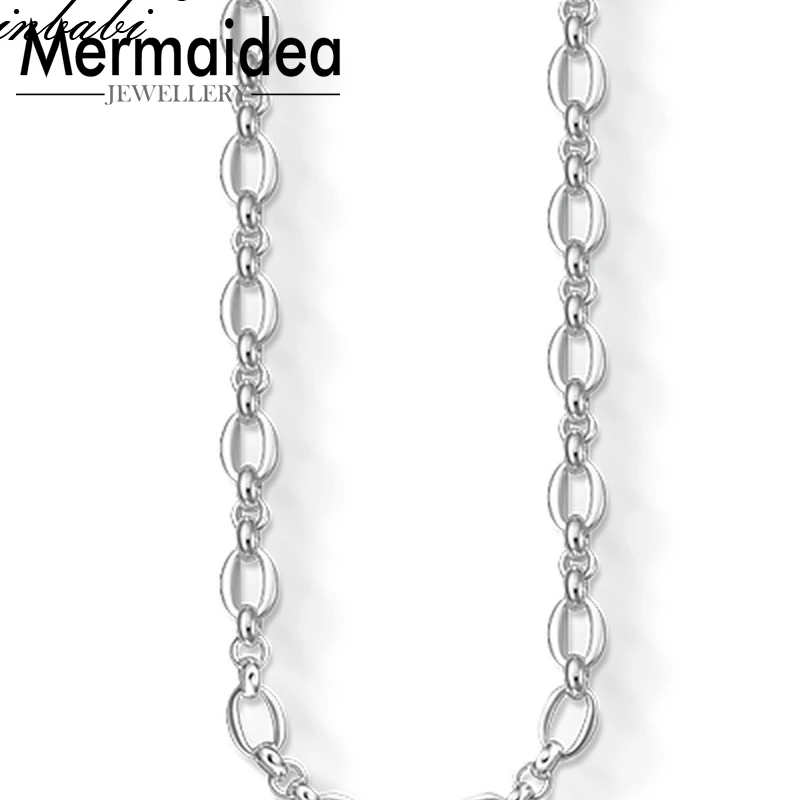 Цепочка с круглыми звеньями и застежкой модный подарок для женщин мужчин