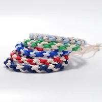 handmade rope braided knot bracelet for men women girls friendship wrap bangle wristband adjustable jewelry gift